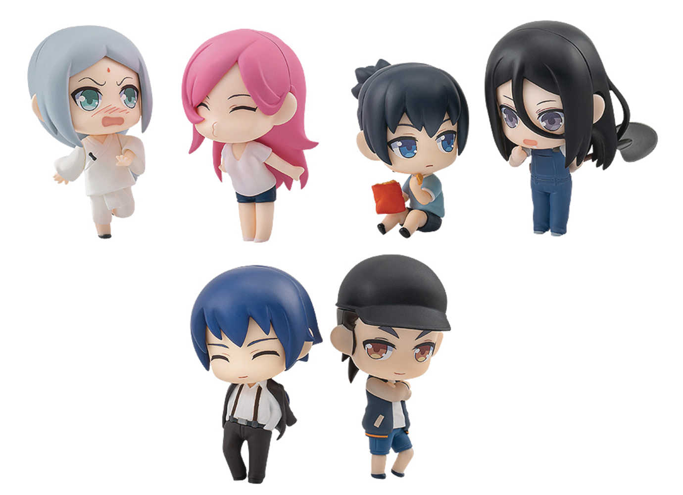 Yi Ren Zhi Xia Collectible Mini Figure 6 Pc Ds 