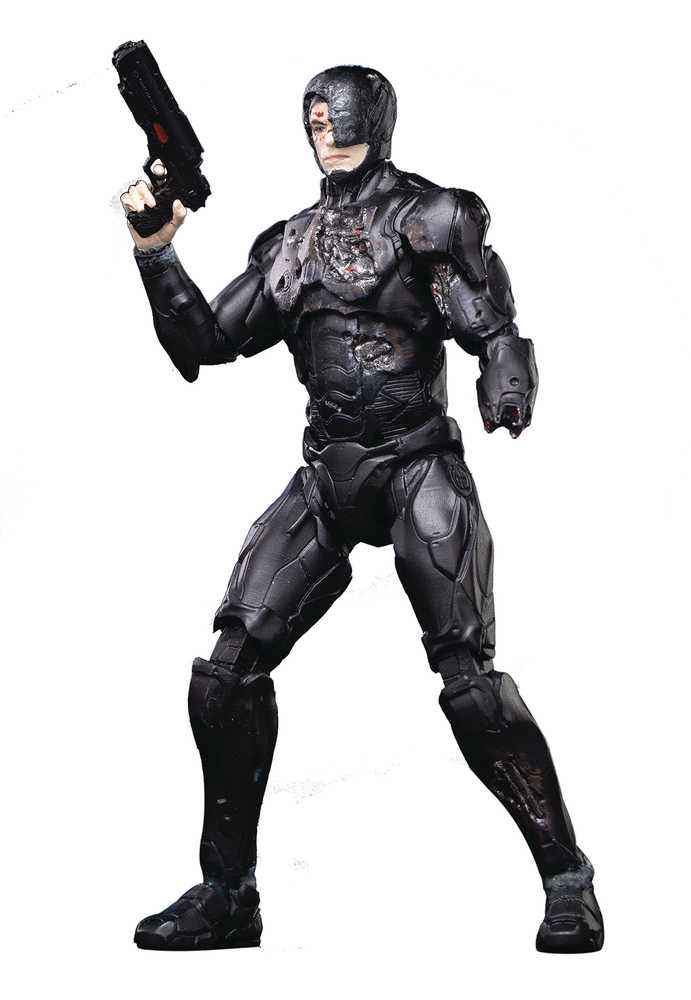 Robocop 2014 Battle Damaged Robocop Previews Exclusive 1/18 Scale Figure 