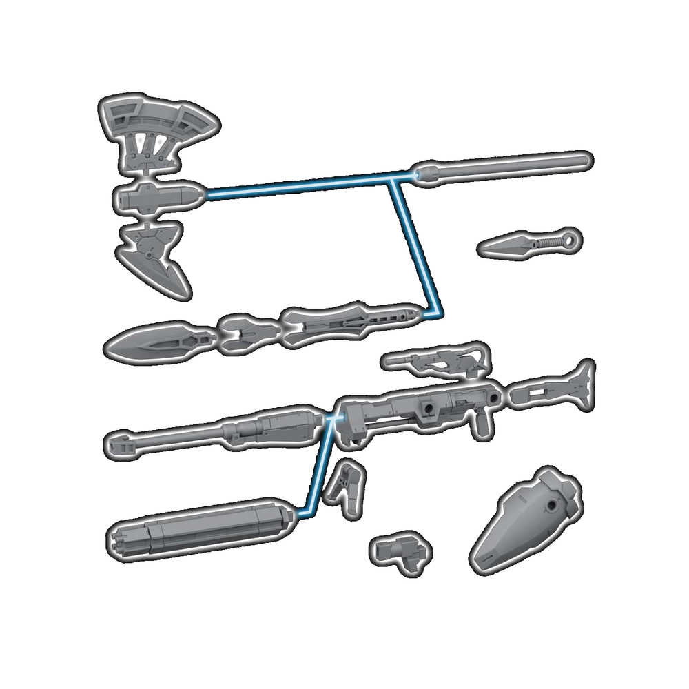 30 Minute Mission 08 Option Weapon Set 1 For Cielnova 