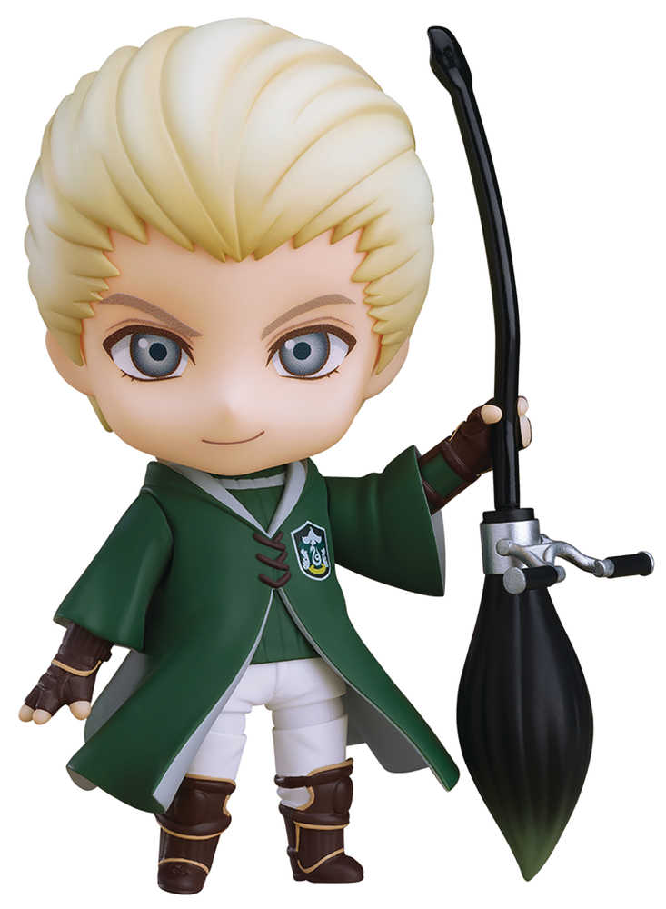 Harry Potter Draco Malfoy Nendoroid Quidditch Ver Action Figure 