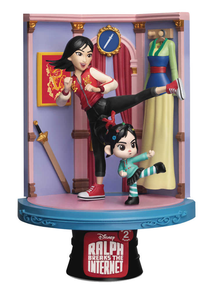 Wreck It Ralph 2 Ds 054 Mulan D Stage Series 6 In Statue 