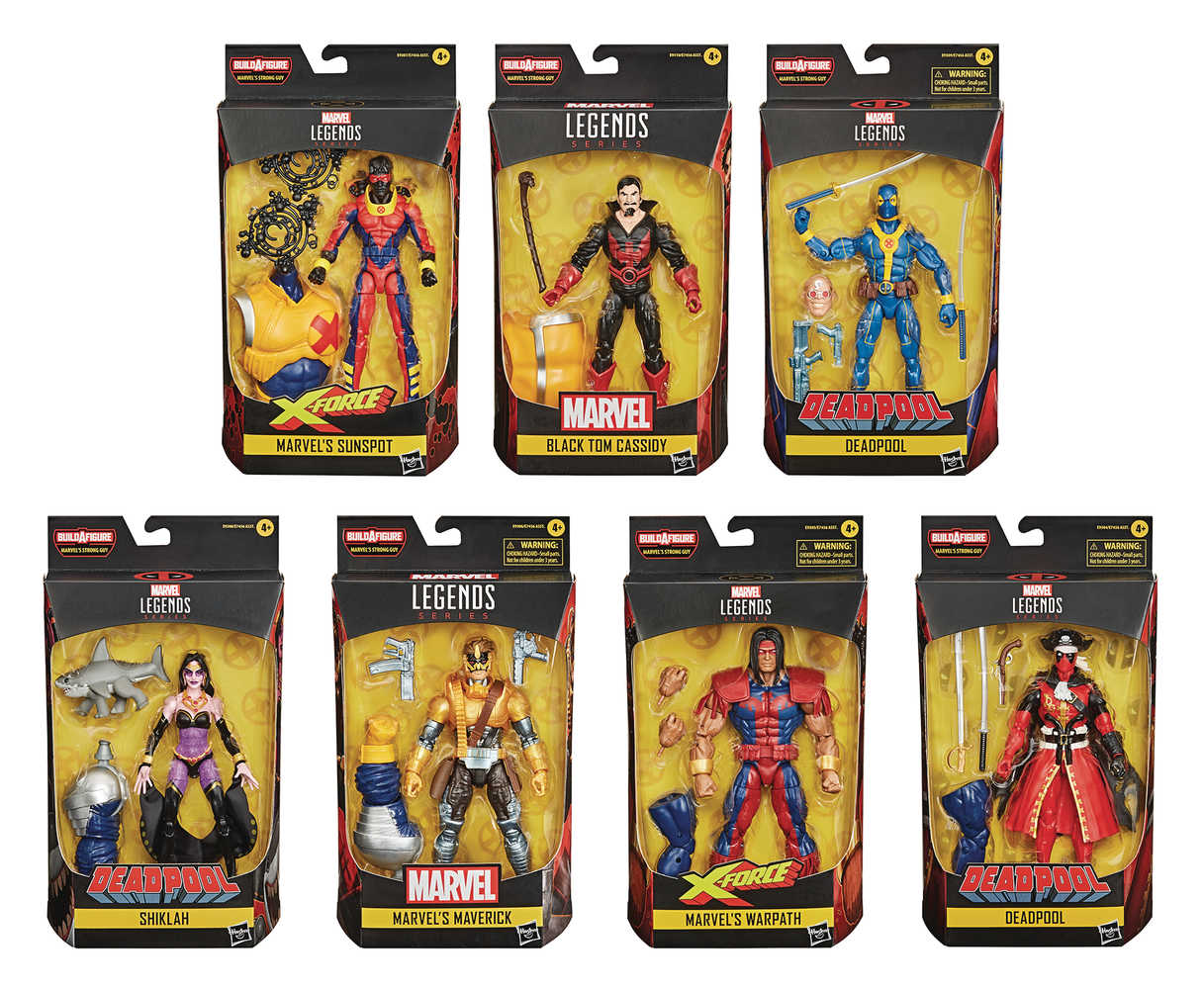 Marvel Deadpool Legends 6 In Action Figure Assortment 202001  