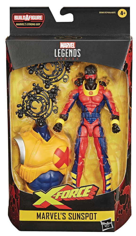 Marvel Deadpool Legends 6 In Sunspot Action Figure Case  