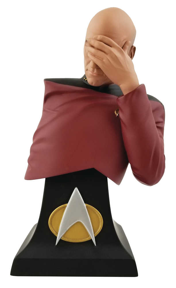 Sdcc 2020 Star Trek: Tng Picard Facepalm Limited Edition Bust  (