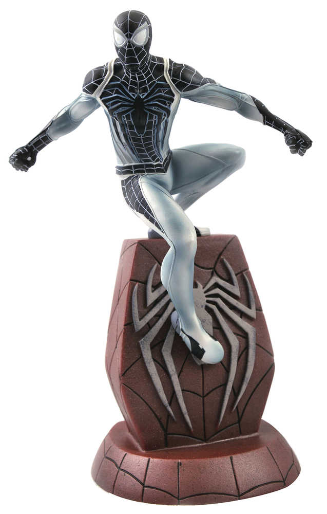 Sdcc 2020 Marvel Gallery Ps4 Negative Suit Spider-Man PVC St