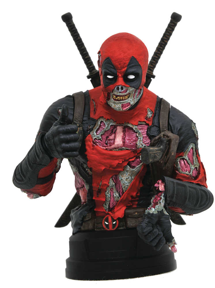 Sdcc 2020 Marvel Deadpool Zombie 1/6 Scale Bust 