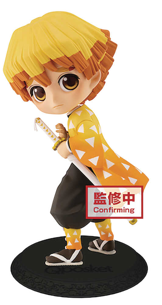 Demon Slayer Kimetsu Q Posket Zenitsu Agatsuma Figure 