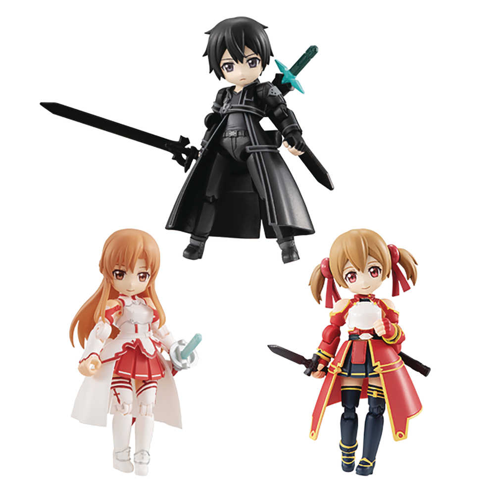 Desktop Army Sword Art Online Collab Col 01 3 Pc Display 