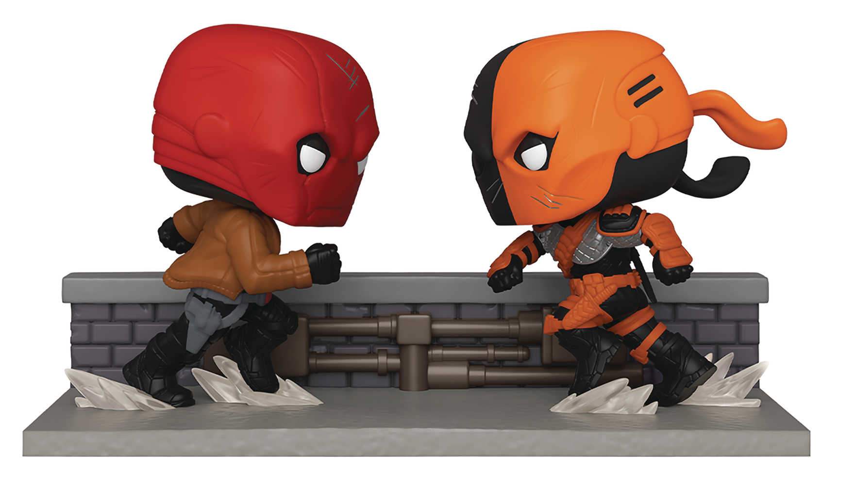 Sdcc 2020 Pop Comic Moment DC Red Hood vs Deathstroke Previews Exclusive Figure