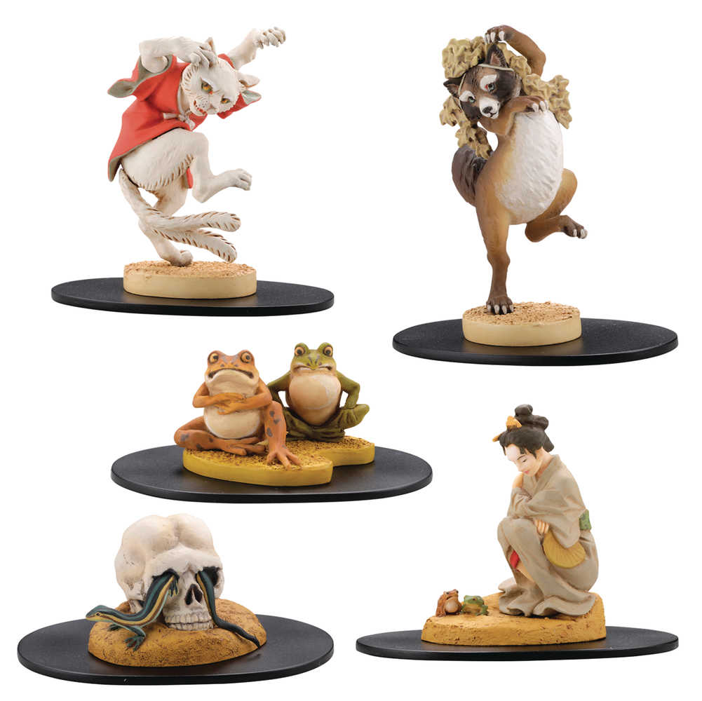 Kawanabe Kyosai Gaki Bonkei Miniq Trading Figure 6 Pc Bmb Display (C