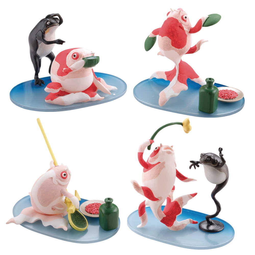 Kuniyoshi Utagawas Goldfish Miniq Trading Figure 6 Pc Bmb Display (C