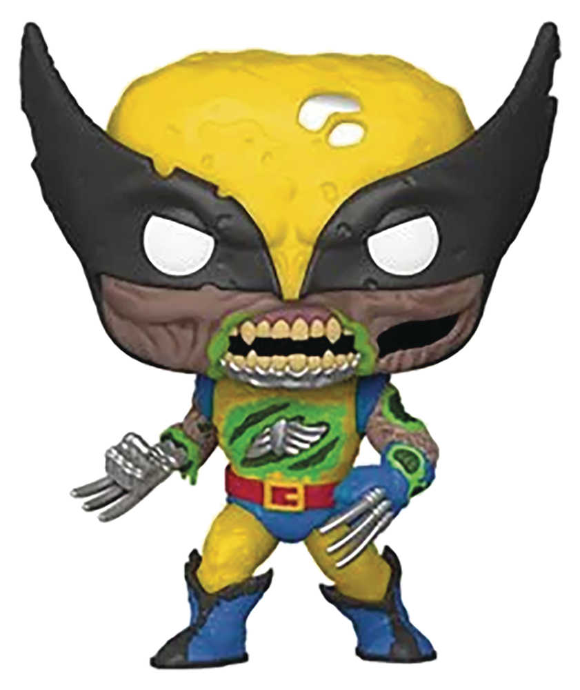 Pop Marvel Zombies Wolverine Glow In The Dark Vinyl Figure (Net