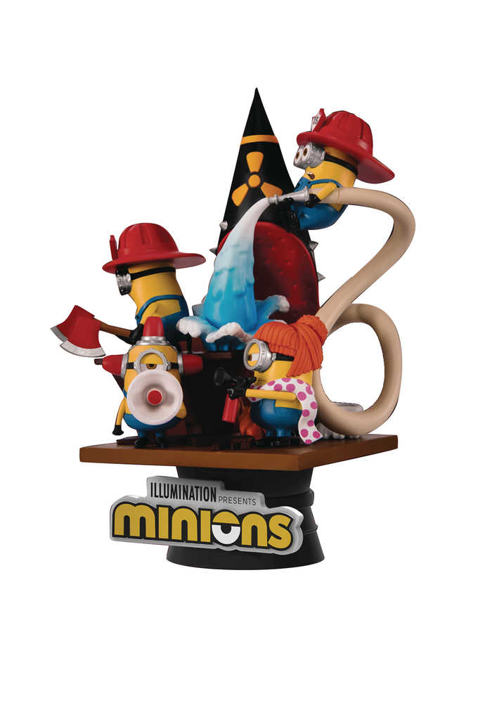 Minions Ds 049 Fire Fighter D Stage Ser 6 In Statue 