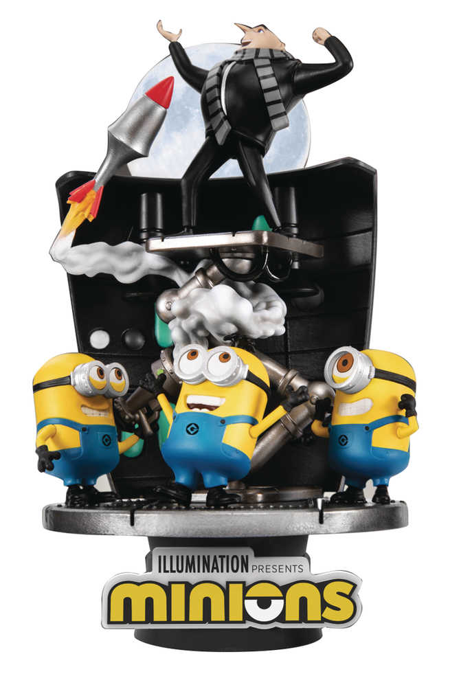 Minions Ds 050 Stealing Moon D Stage Ser 6 In Statue 