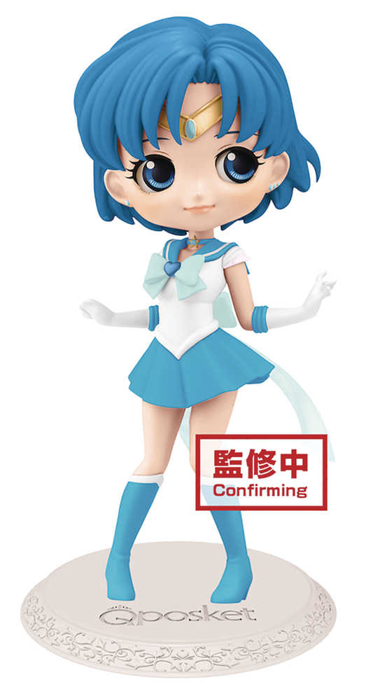 Sailor Moon Eternal Q Posket Super Sailor Mercury Figure Ver 2