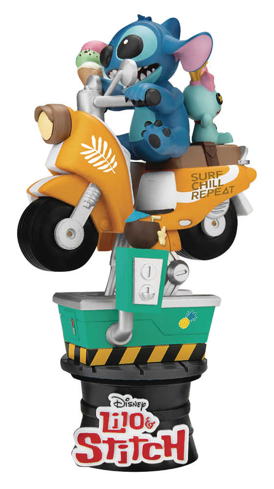 Coin Ride Ds 041 Stitch D Stage Ser 6 In Statue 