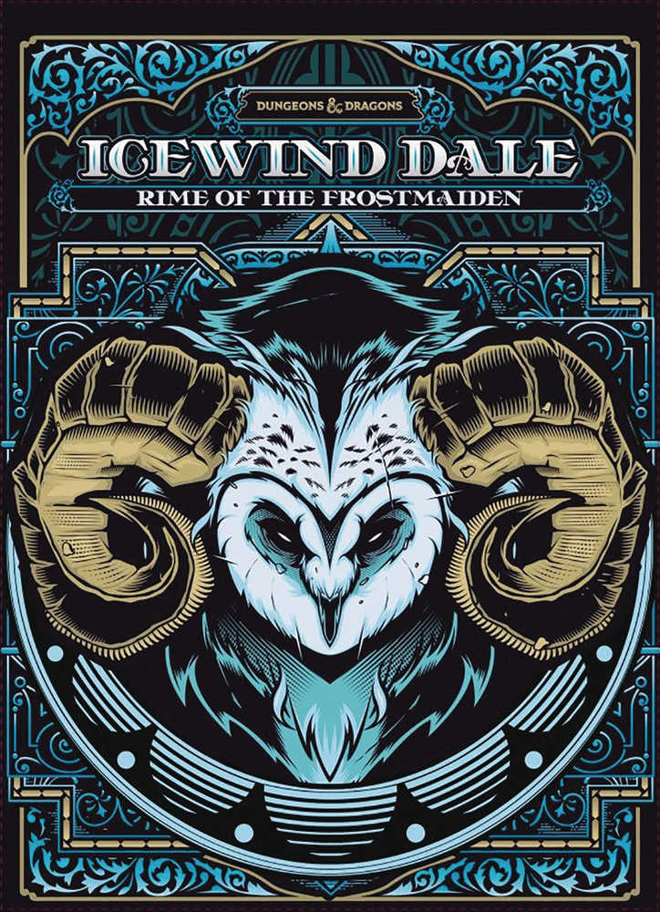 Dungeons & Dragons  Role Playing Game Ice Wind Dale Rime Of The Frost Maiden Hardcover Alt Cover