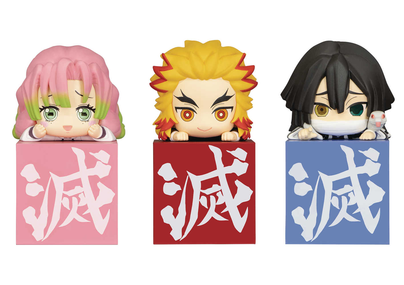Demon Slayer Kimetsu No Yaiba Hikkake Hashira PVC 3 Pc Set (C