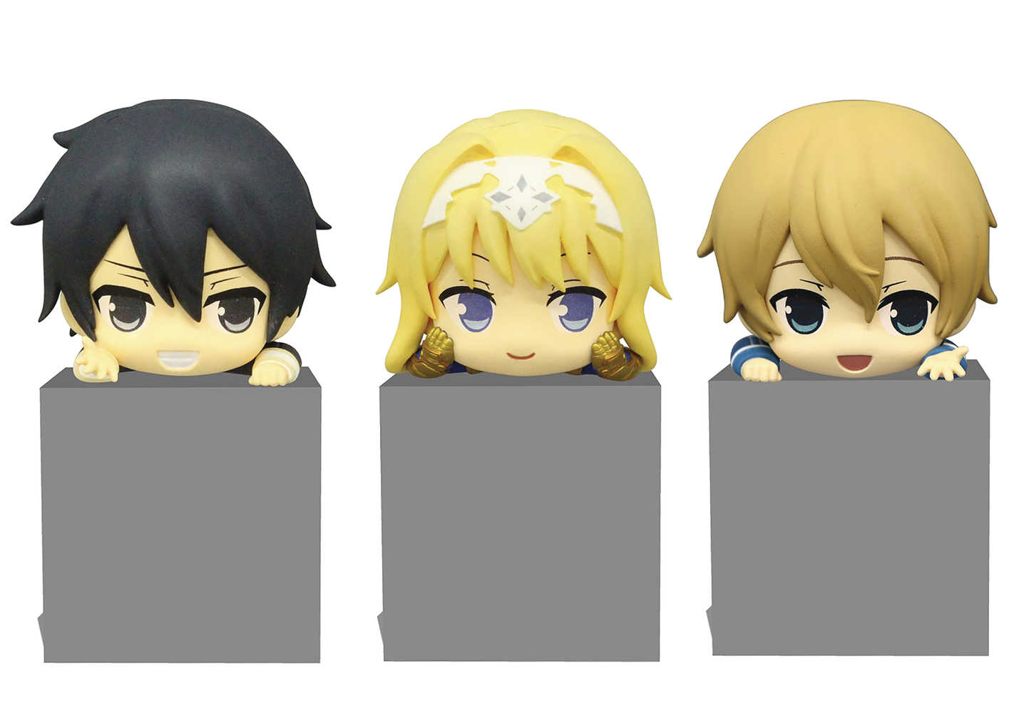 Sword Art Online Alicization Hikkake Hashira PVC 3 Pc Set 