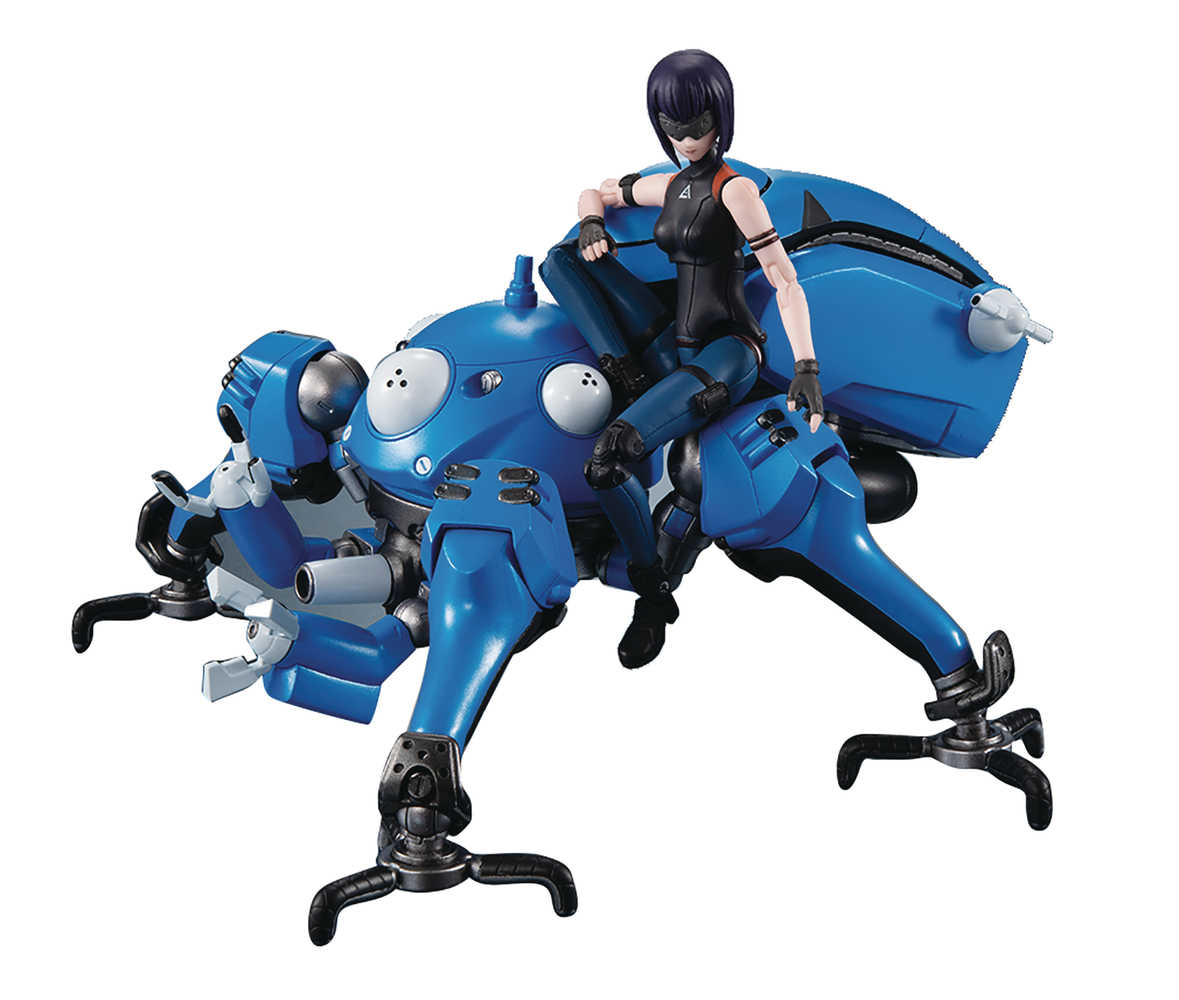 Variable Action Hi Spec Ghost Shell Tachikoma & Motoko Figure (