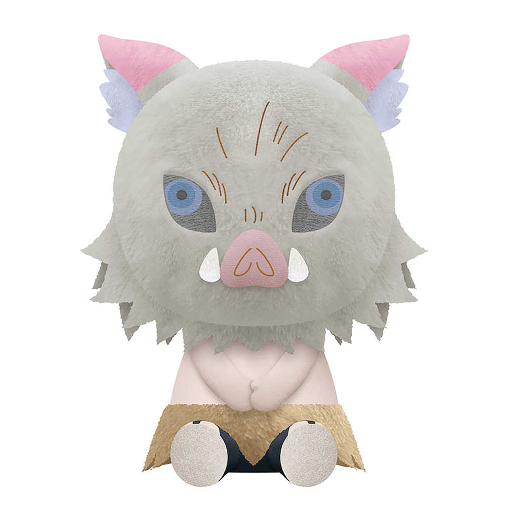 Demon Slayer Kimetsu Inosuke Hashibira with Mask Big Plush 