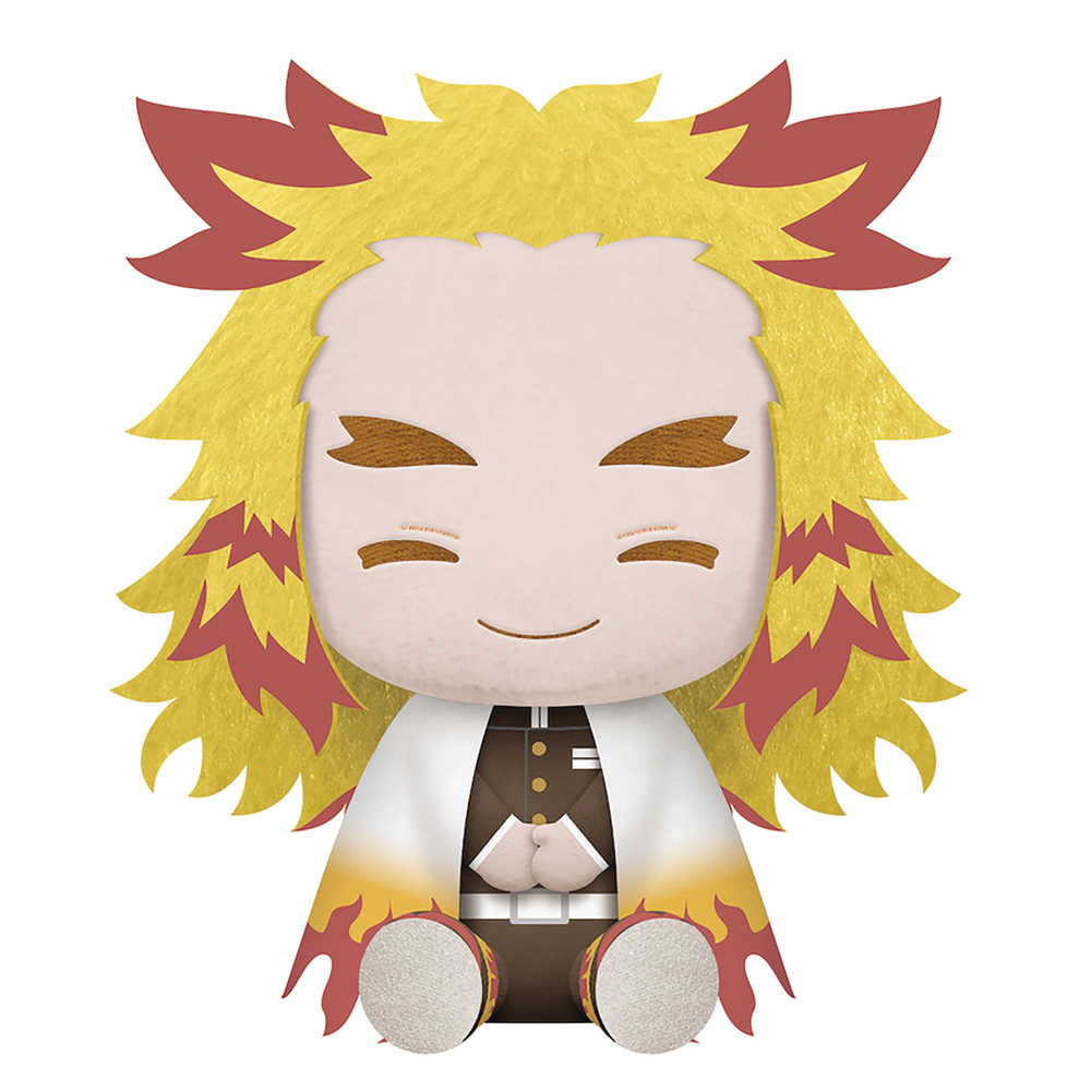 Demon Slayer Kimetsu Kyojuro Rengoku Big Plush 