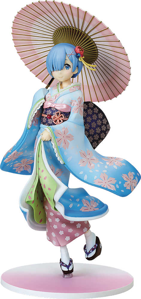 Re Zero Starting Life Rem 1/8 PVC Figure Ukiyo E Cherry Ver 