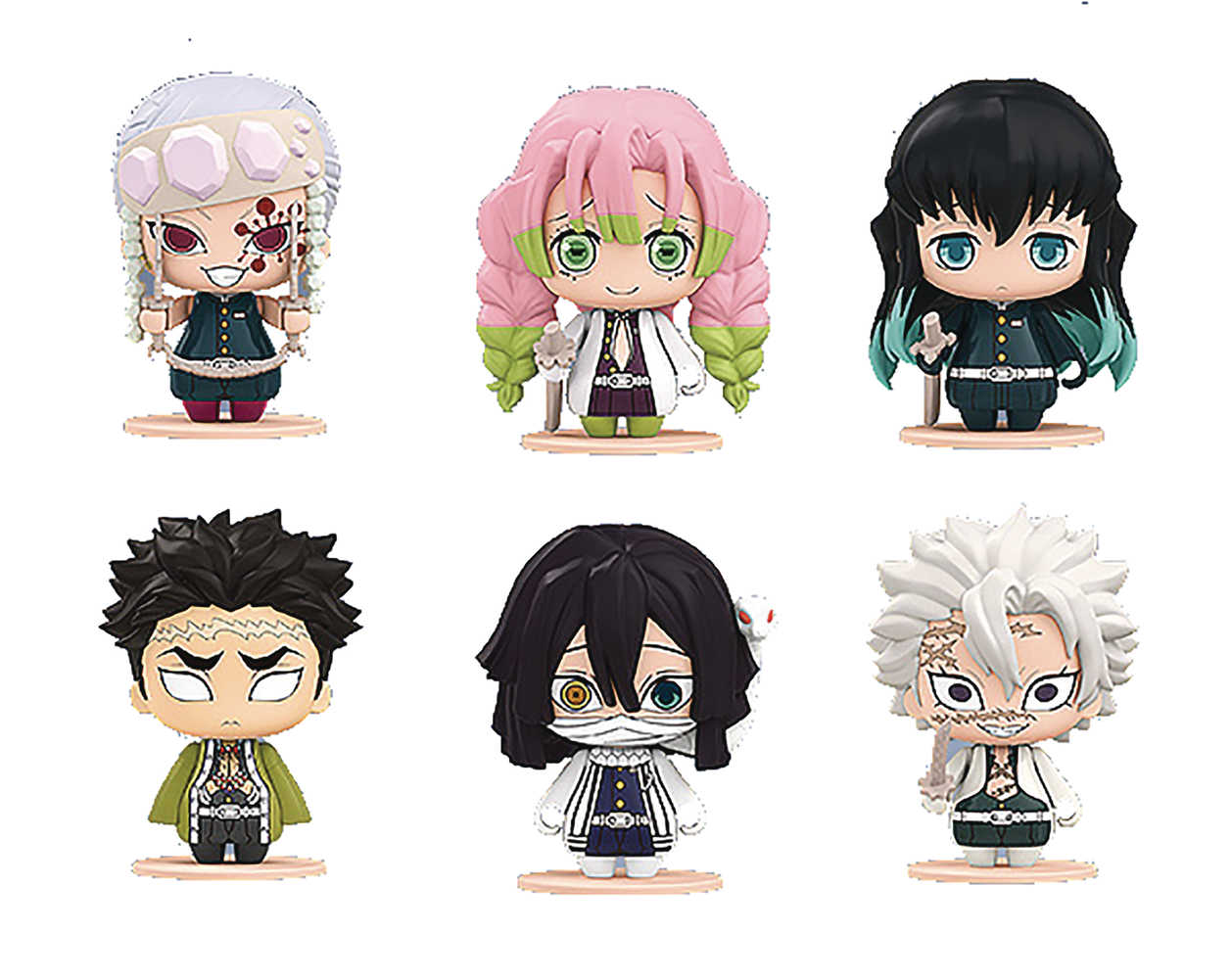 Demon Slayer Pocket Maquette 03 Mini Figure 6 Pc Ds 