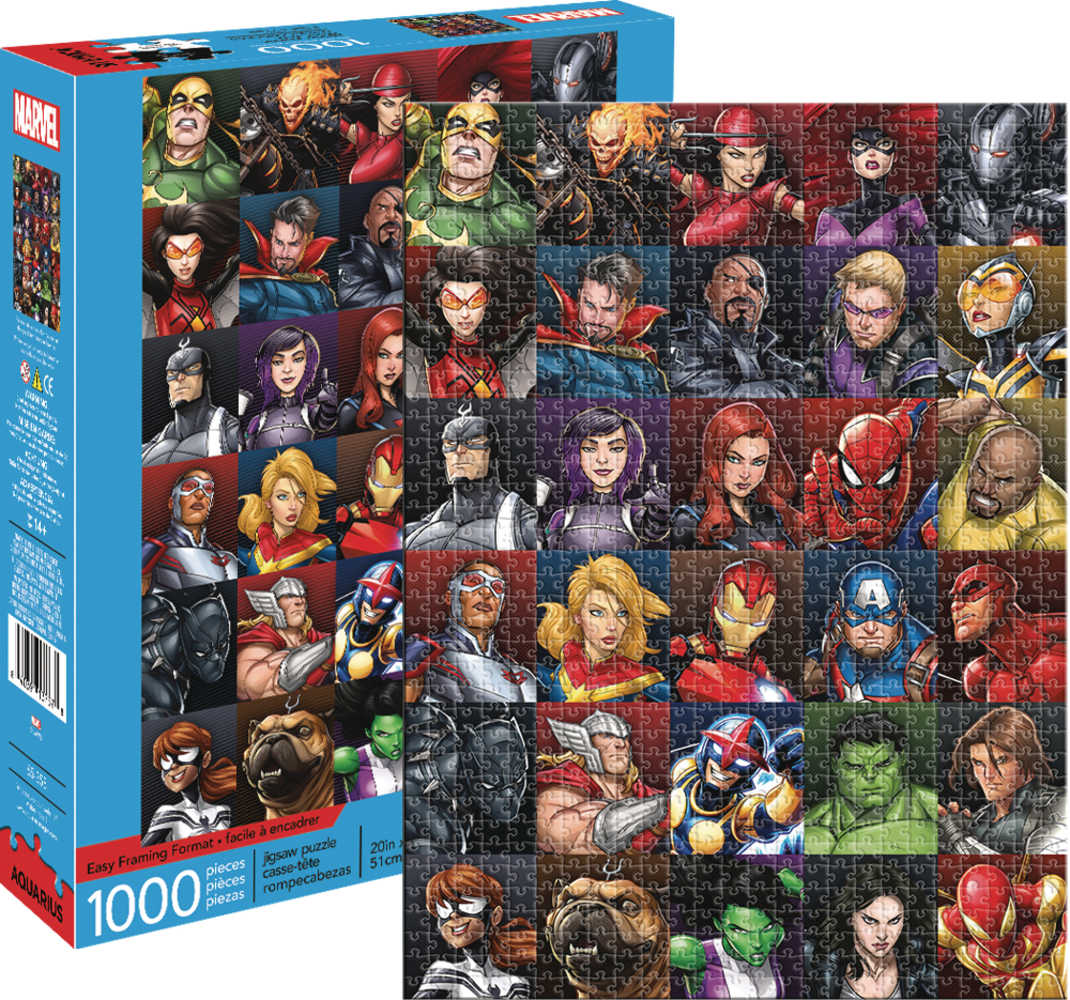 Marvel Heroes 1000 Piece Puzzle 