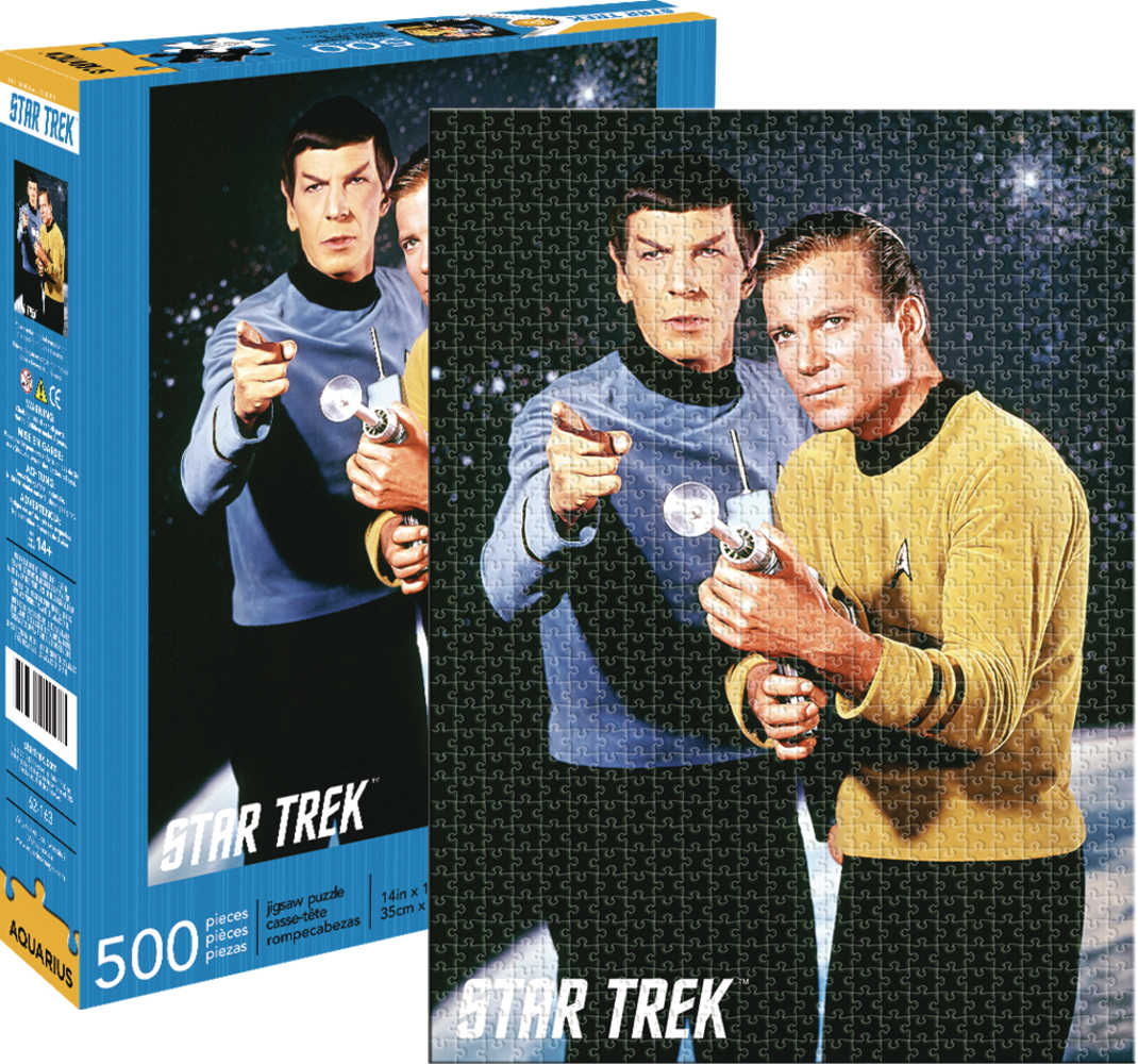 Star Trek Spock And Kirk 500 Piece Puzzle 