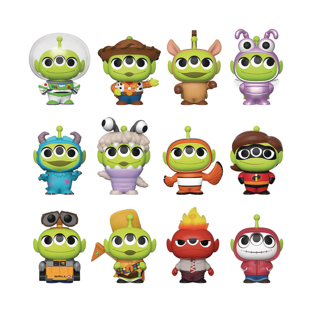 Mystery Minis Pixar Alien In Costume 12 Pc Bmb Disp 