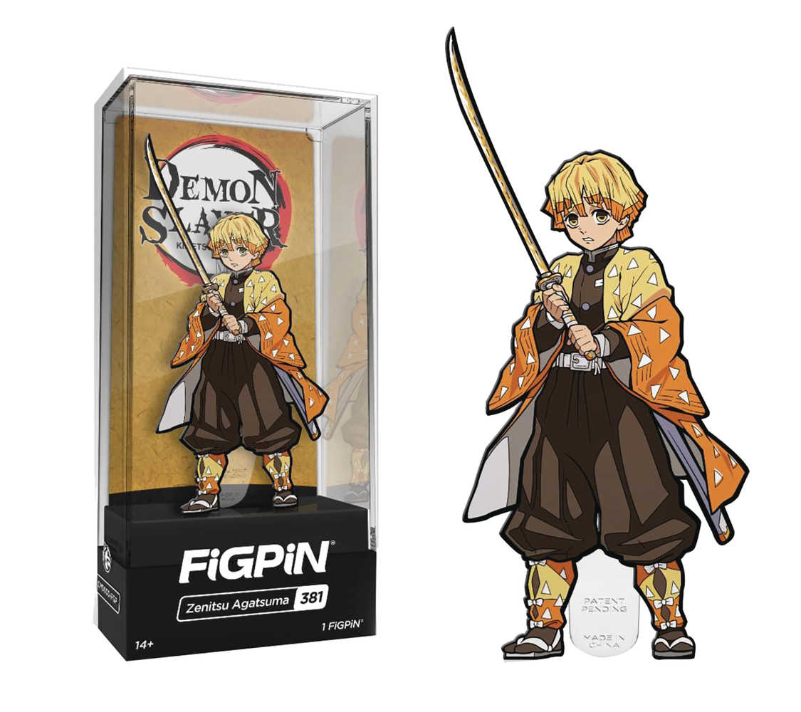 Figpin Demon Slayer Zenitsu Agatsuma Pin 