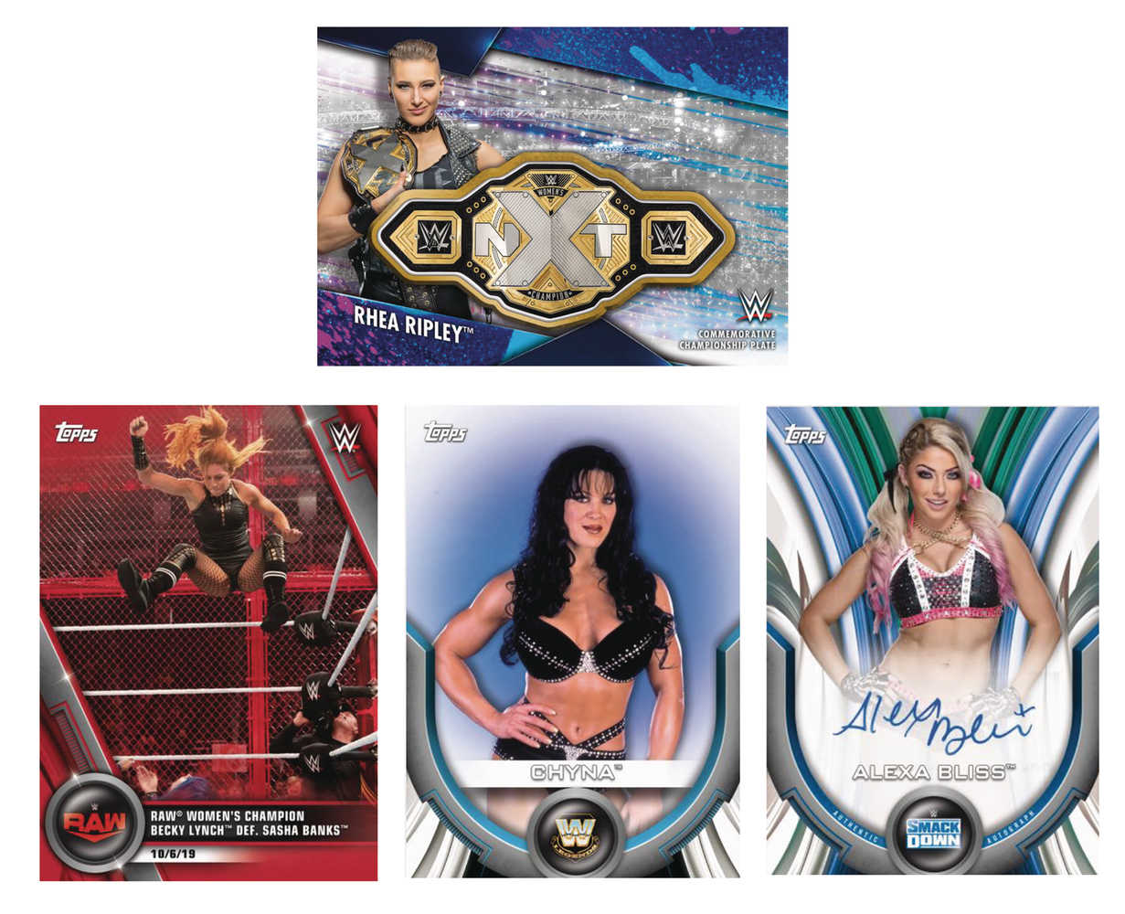 Topps 2020 WWE Womens Division Trading Card Box  