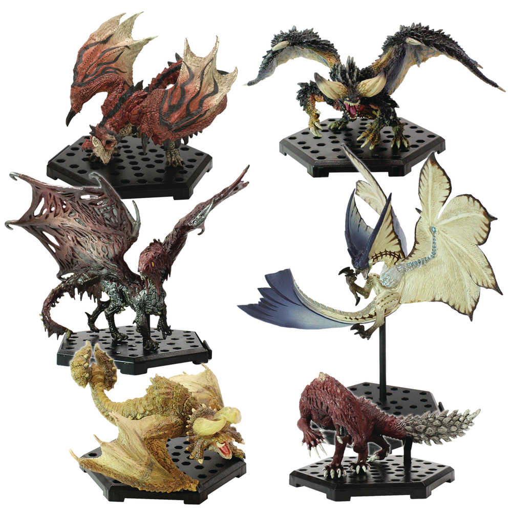 Monster Hunter Collectable Figure Builder Std Model Best Volume 9 10 & 11 6 Pc Bmb Display