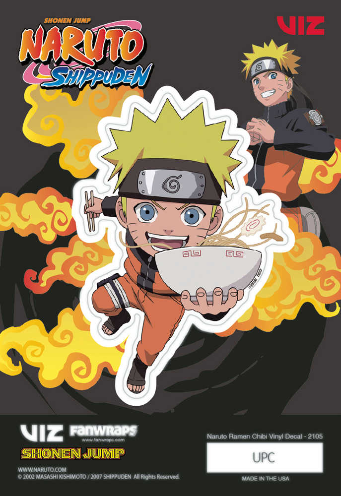 Naruto Ramen Vinyl Decal 