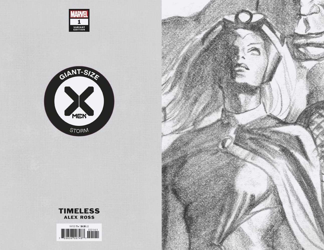 Giant Size X-Men Storm #1 Timeless Full Art Sketch Variant