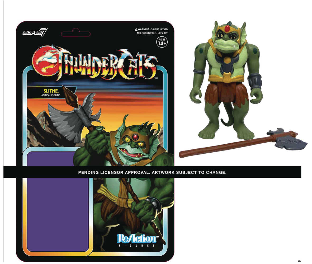 Thundercats Wave 1 Slithe Reaction Figure  