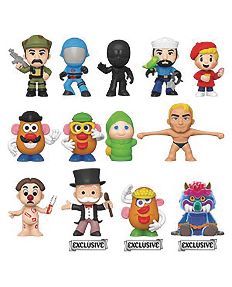 Mystery Minis Hasbro Retro Toys Specialty 12 Pc Bmb Disp 