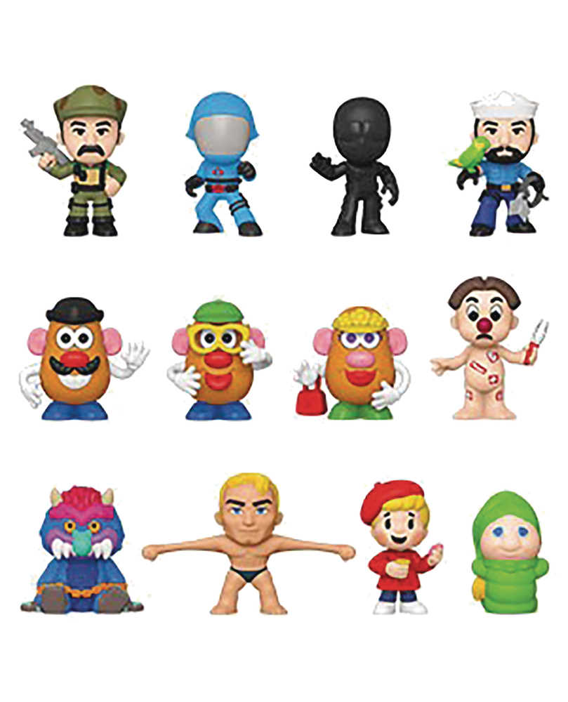 Mystery Minis Retro Toys Hasbro 12 Pc Bmb Disp 