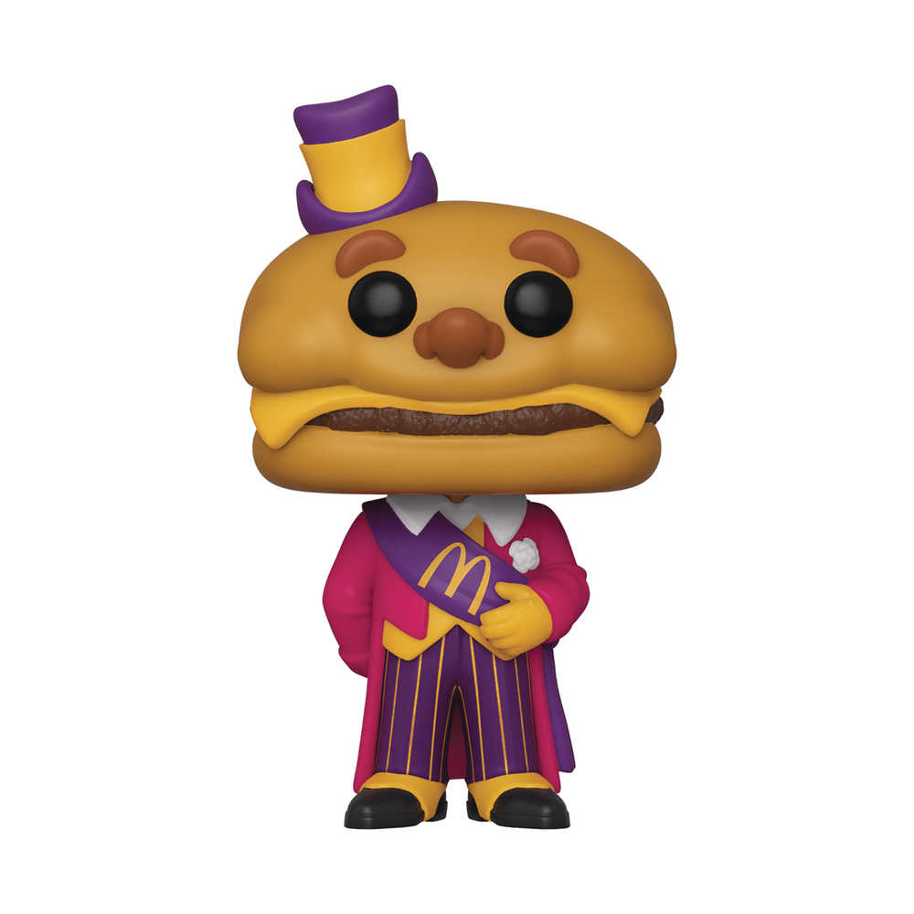 Pop Ad Icons Mc Donalds Mayor Mccheese Vinyl Figure 