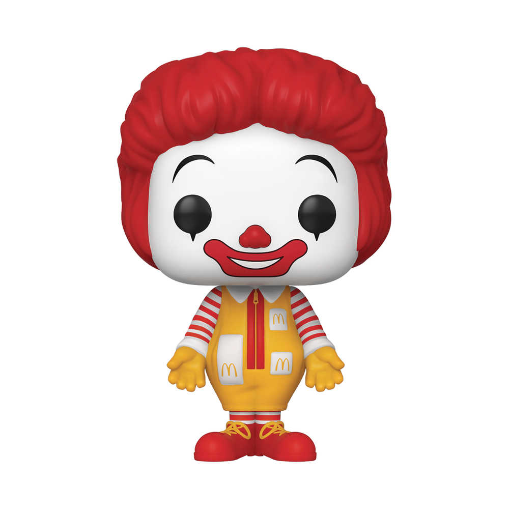 Pop Ad Icons Mc Donalds Ronald Mcdonald Vinyl Figure 