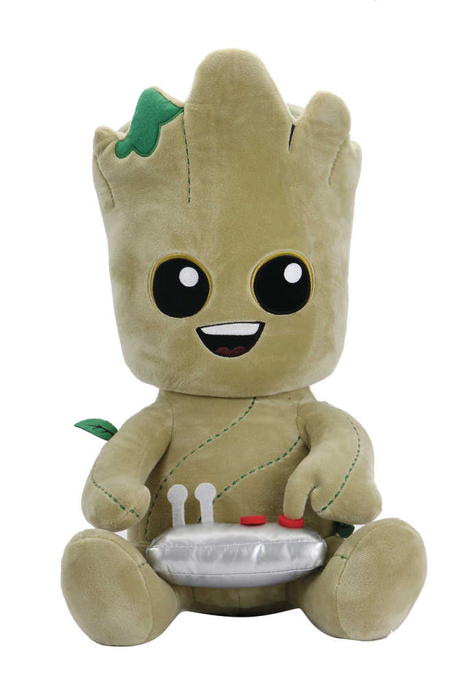 Phunny Marvel Groot W/Button Hugme 16 In Plush 