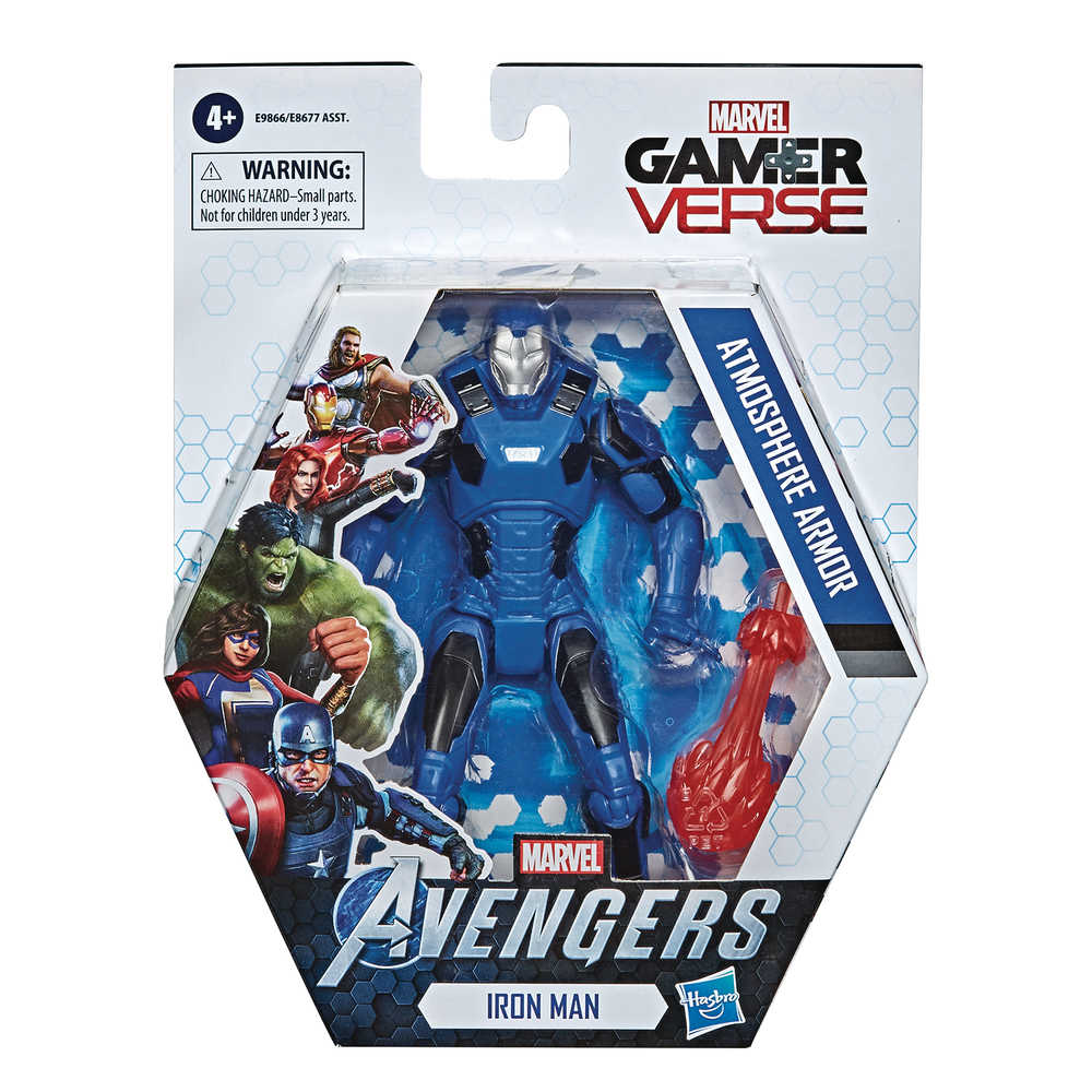Avengers Gamerverse 6 In Iron Man Action Figure Case  