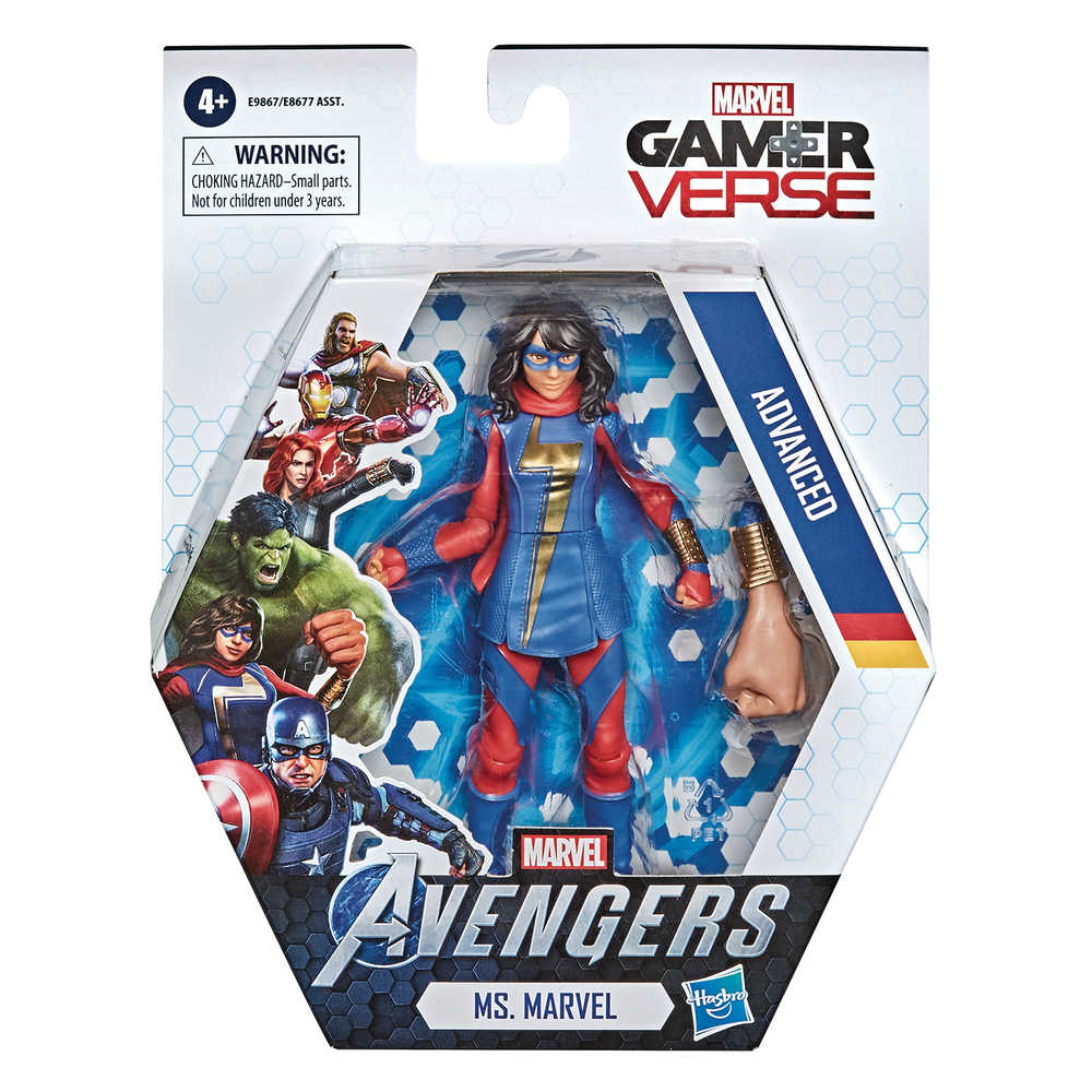 Avengers Gamerverse 6 In Kamala Khan Action Figure Case  