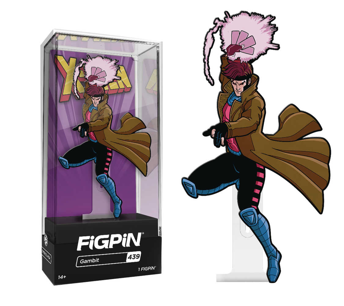 Figpin Marvel X-Men Animated Gambit Pin 