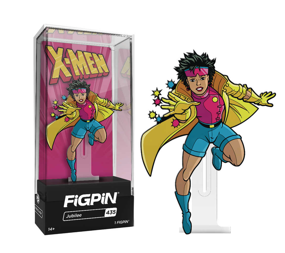 Figpin Marvel X-Men Animated Jubilee 6 Pc Case Pin 