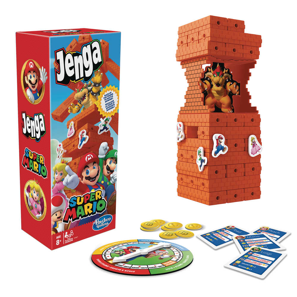 Super Mario Jenga Game Case  