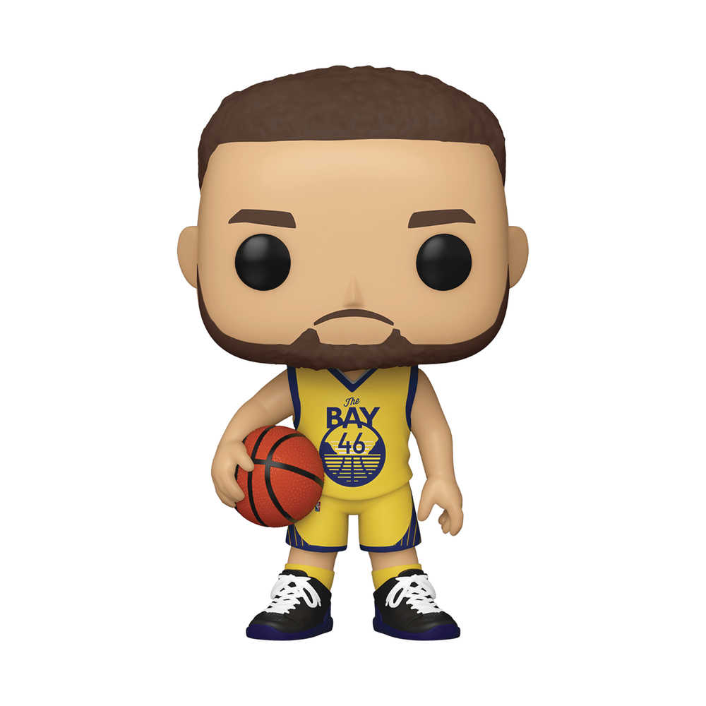 Pop Nba Golden State Warriors Steph Curry Vinyl Figure 