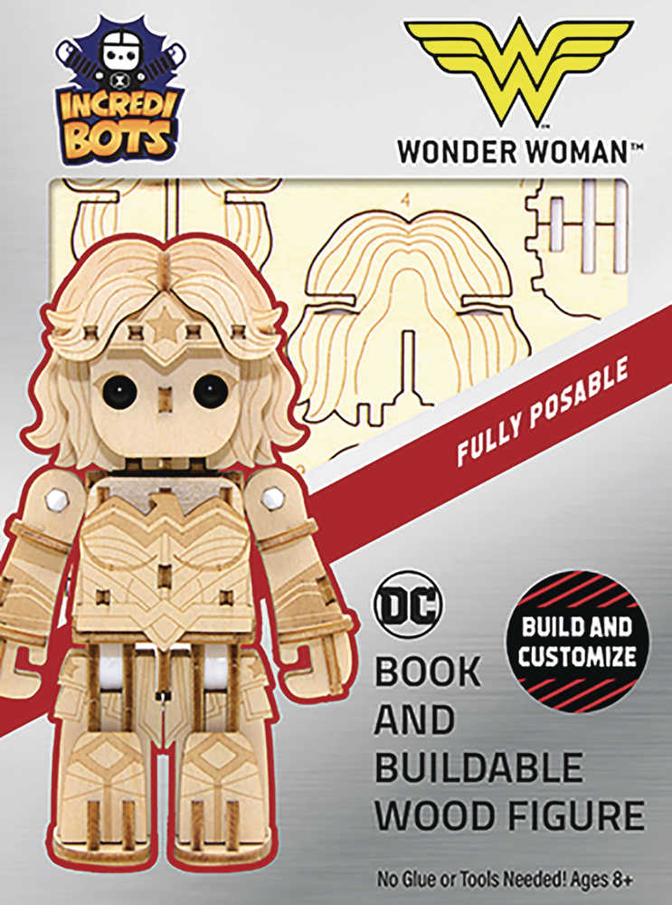 Incredibuilds DC Wonder Woman Incredibots Model 