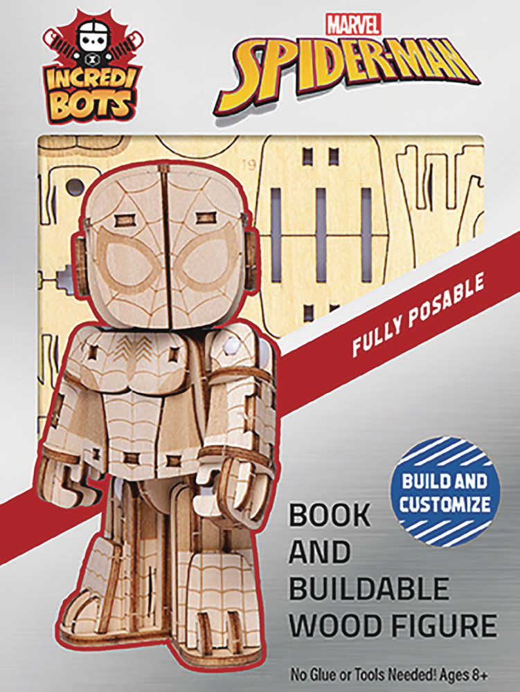 Incredibuilds Marvel Spider-Man Incredibots Model 